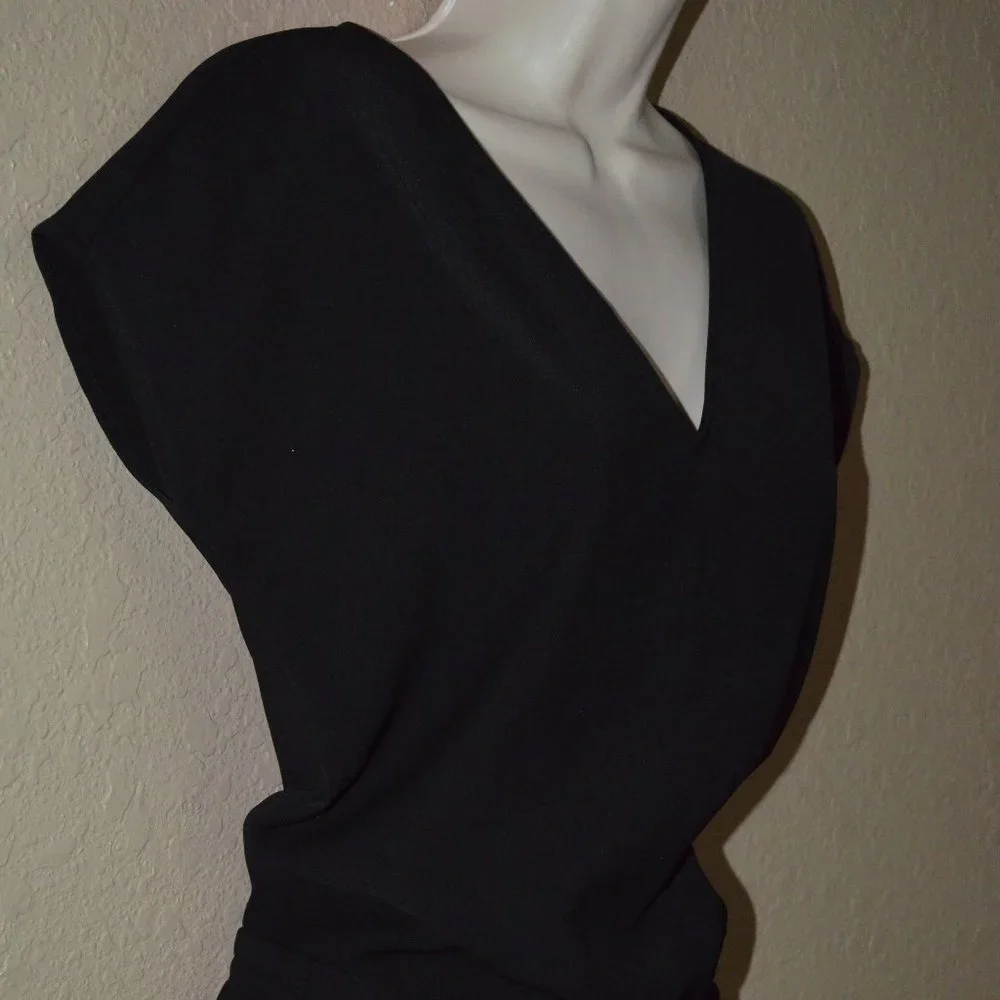 Sz XS n:PHILANTHROPY Black V Neck Jumpsuit